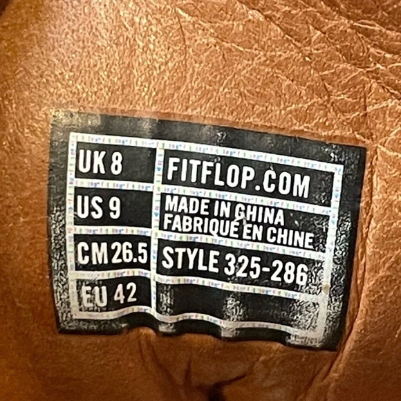 Fitflop flex suede shoes lace up men’s size 9 style 325-286 - Picture 4 of 12